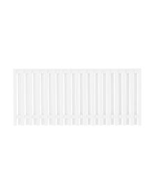Plus Nagano Hegn - 180×80 cm - Hvid RAL 9010