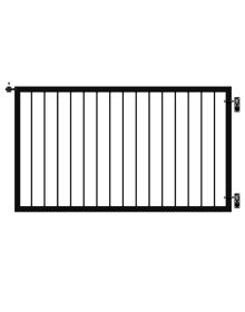Plus Basic bred låge - 150×85 cm - Sort