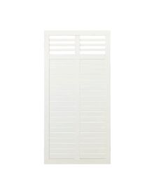 Plus Decora Hegn Hvid RAL 9010 - 90x180 cm