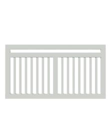 Plus Linea Hegn - 150×80 cm - Hvid RAL 9010