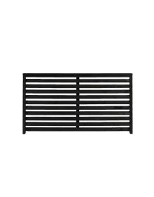 Plus Kyoto Hegn - 160×90 cm - Sort RAL 9005