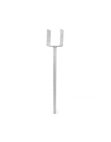 Habo Stolpebære U-Form - 101/400mm Varmgalvaniseret
