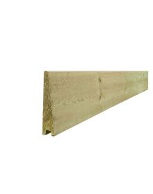 32x150 mm 2 sidet klink Trykimprægneret 180 cm