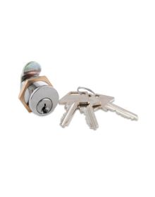 Jasa Postkassecylinder 6-Stift Rustfri inkl. 3 nøgler 