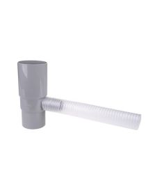 Plastmo Vandudtag 75 mm m/flex grå