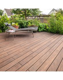 H&W Bambus terrassebrædder 137x1850 mm - Espresso