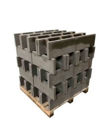 Fundablokke 39x20x50 cm HEL PALLE 24 stk.