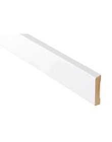 Indfatning hvidmalet 15x43 mm