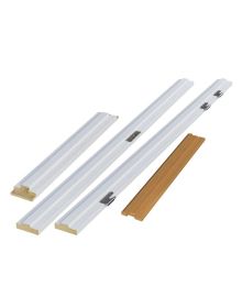 Swedoor Karmsæt 121 mm inkl. bund BD30 M - Hvid fyr