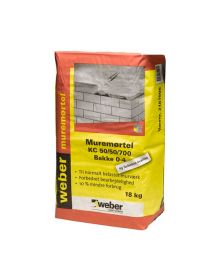 Weber Muremørtel 18 Kg - KC 50/50/700 0-4