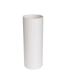 Plastmo Nedløbsrør Ø75 mm hvid 3 m