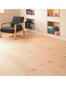 Norrland Fyr Trægulv Basic Ubeh, B. sort. - 30X180 mm