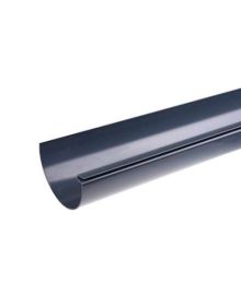 Plastmo Tagrende nr. 12 Grafit plast - 4 m