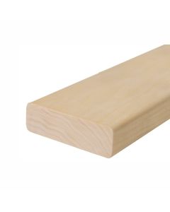 Sauna Asp Bænkbrædder  15×80 mm m. fer/not - 270 cm