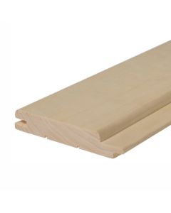 Sauna Asp Beklædningsbrædder  15×80 mm m. fer/not - 270 cm