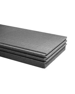 Sundolitt C80F TG Climate Facadeisolering m. fer & not 100 mm 600x1200 mm 5 pl./3,47 m2