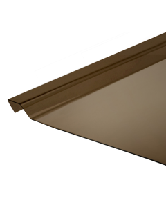 Plastmo EazyGlaze Tagplade Røgfarvet 3 mm PC 360 x 68,8