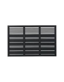 Plus Silence Hegn Sort RAL 9005 - 176x110 cm