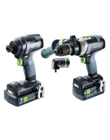 Festool Skrue- og boresæt TID 18 5,0/4,0-Set TPC 18/4