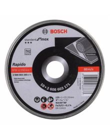 Bosch skæreskive Ø125 Standard for Inox 10 stk.