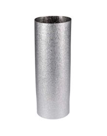 Plastmo AluZink lige nedførsel 75 mm