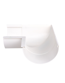 Plastmo Gering nr. 12 90° indv. hvid