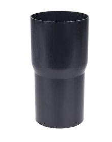 Plastmo Rørmuffe 75 mm sort
