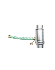 Plastmo Retro Zink vandudviser med flexslange