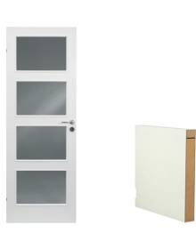 Swedoor Stable GW4 Hvid Massiv M9x21