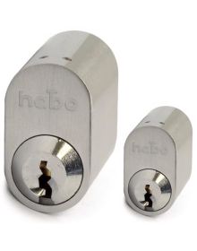 Habo Cylinder 7-stift, 31 mm, 2 stk. inkl. 3 nøgler