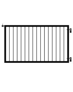 Plus Basic bred låge - 150×85 cm - Sort