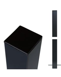 Plus Pulverlakeret stålstolper 8×8×186 cm