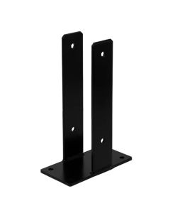 Plus U-stolpefod til fundament - 9×9×30 cm - m/skruer