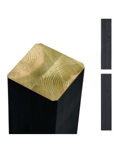 Plus Omlimet stolpe/drager - 9×9×298 cm