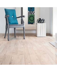 BerryAlloc Original Laminatgulv Hvid Eg 2-Stav - 198x1207x11 mm