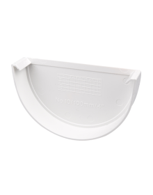 Plastmo Endebund nr. 10 hvid