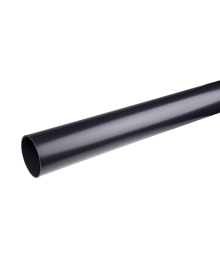 Plastmo Nedløbsrør Ø90 mm sort 3 m