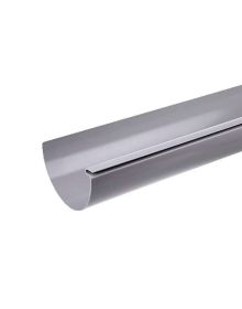 Plastmo Tagrende nr. 12 Grå plast - 4 m