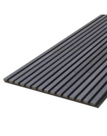 FibroTech Basic Akustikpanel 22x605x2440 - Sort eg