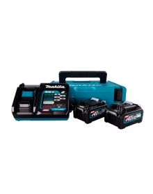 Makita akku batteripakke XGT191J97-1 40V 2x4,0Ah m. akku, lader og kuffert