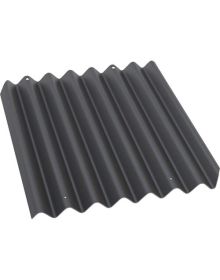 Cembrit Bølgeplade B6-S HJ-HU sortblå 1090x1180 mm