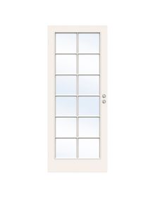 Swedoor Skydedør Style SP12, 40x2040 mm - Hvid