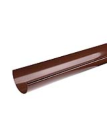 Plastmo Tagrende nr. 10 brun 3 m
