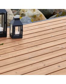 Thermo Fyr Glat Terrassebrædder glat/glat 25x115 mm 420 cm