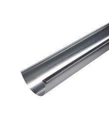 Plastmo Tagrende nr. 12 Zink - 3 m